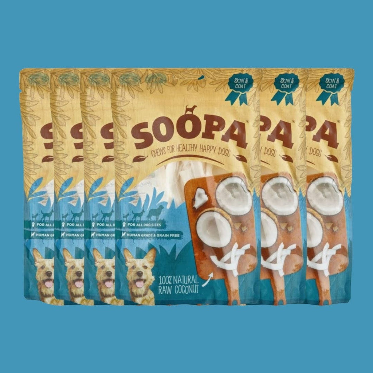 Soopa Natural Coconut Dog Chews