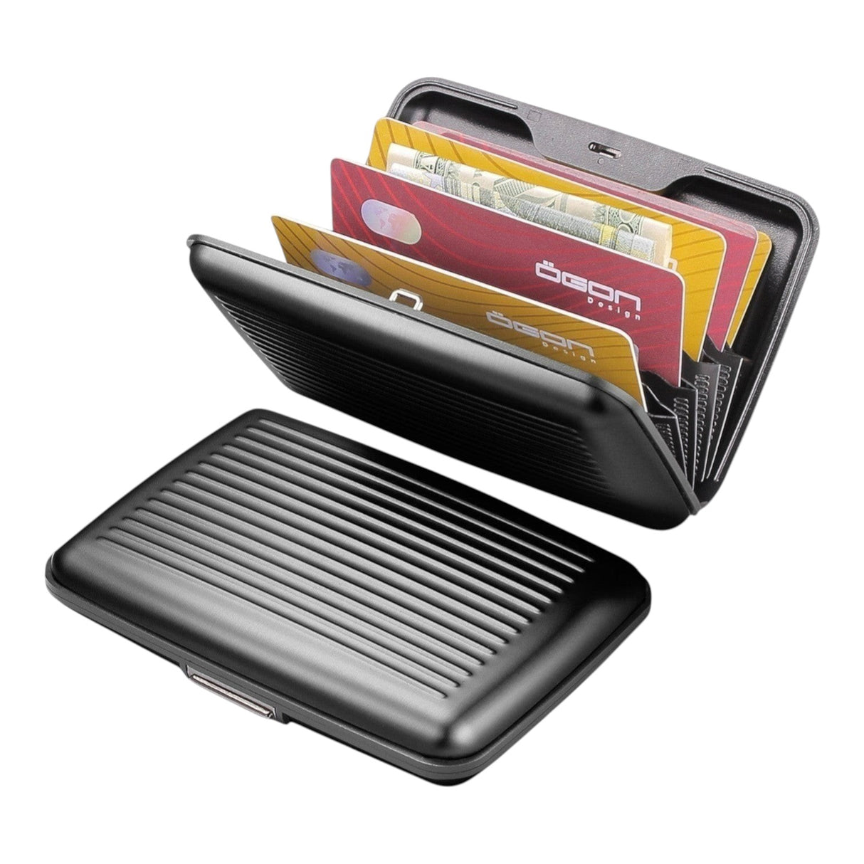 ÖGON Smart Case Stockholm Aluminum Card Holder