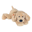 Connemara Country Teddy Hermann beige plush floppy dog toy with soft fur and a dark nose, 40cm tall.