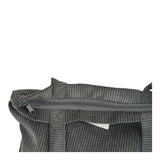 Connemara Country grey corduroy Boni small tote bag with a secure top zipper closure and sturdy shoulder straps.