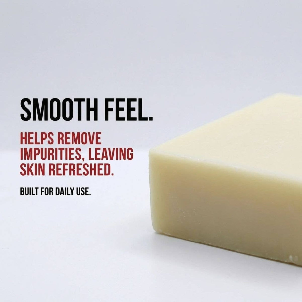 Connemara Country The Black Stuff lime and aloe soap bar with a smooth texture for daily skin cleansing.