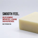 Connemara Country The Black Stuff lime and aloe soap bar with a smooth texture for daily skin cleansing.