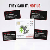 Connemara Country The Black Stuff Fresh Lime and Aloe soap bar in packaging surrounded by customer reviews
