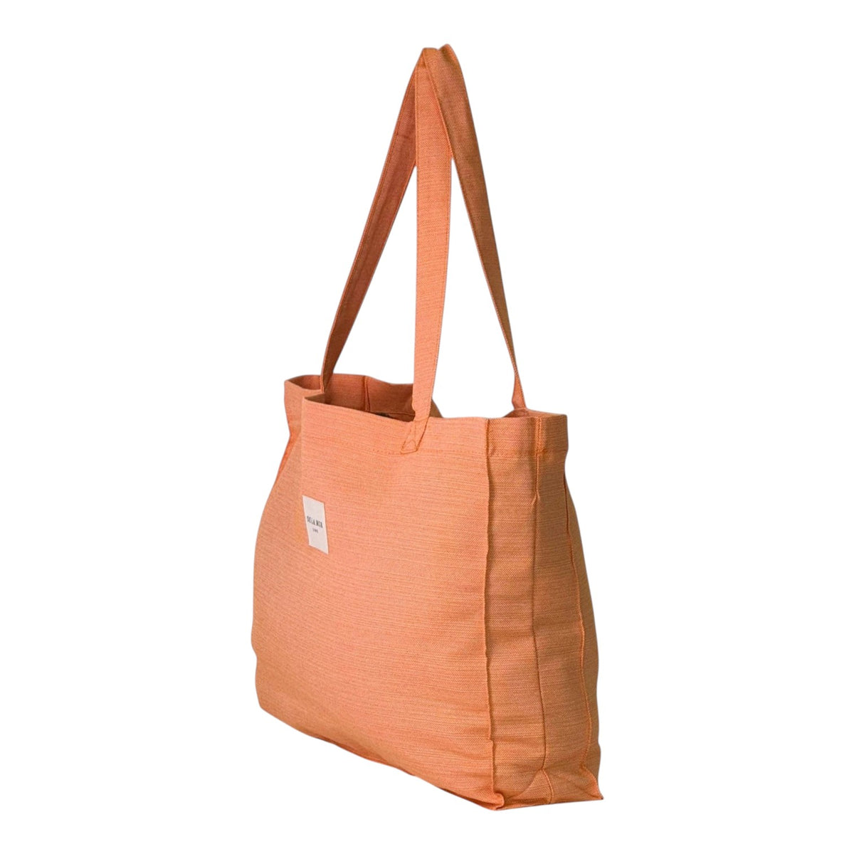 Connemara Country De La Mur Gina rectangular orange fabric shoulder bag for everyday use