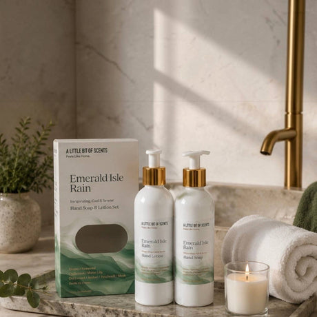 A Little Bit Of Scents Hand-Care Set Emerald Isle Rain
