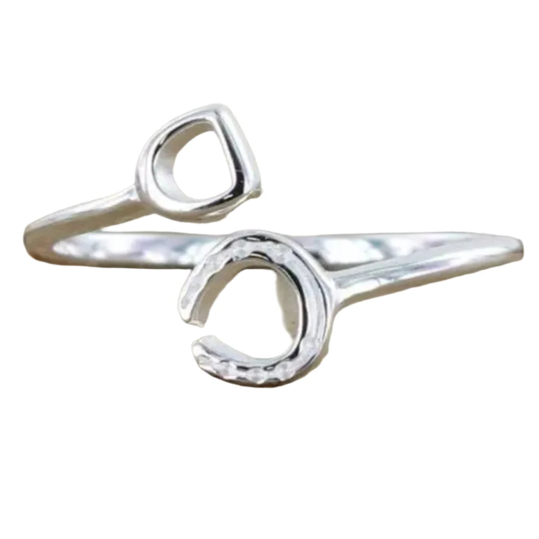 Reeves Stirrup and Horseshoe Ring