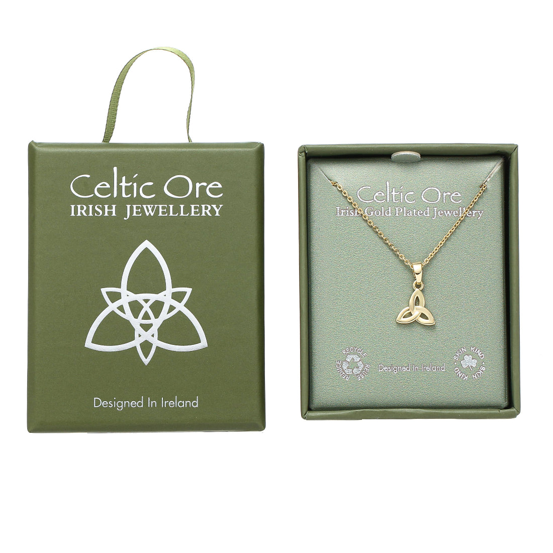 Celtic Ore Plain Trinity Pendant
