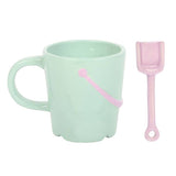 Something Different Bucket Mug with Spade Spoon