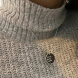 Rudies and Co Fresh Outta F**ks Disc Necklace