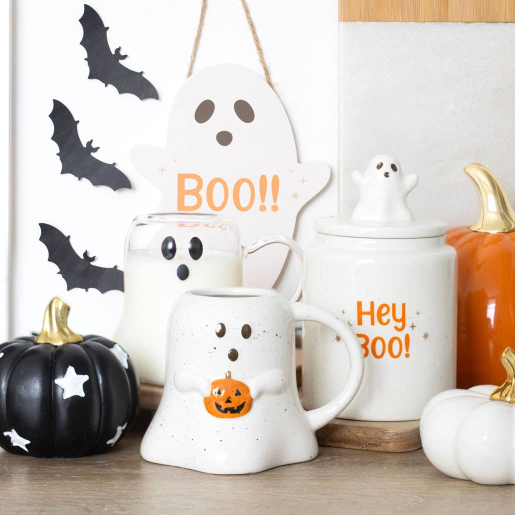 SD Ghost Shaped Glass Mug