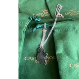 CastleKnock Designs Ireland Map Necklace