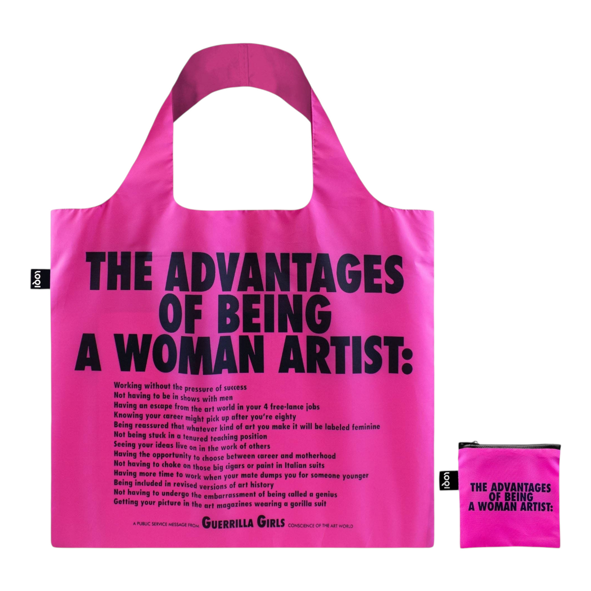 LOQI The Advantages Of Being A Woman Recycled Bag