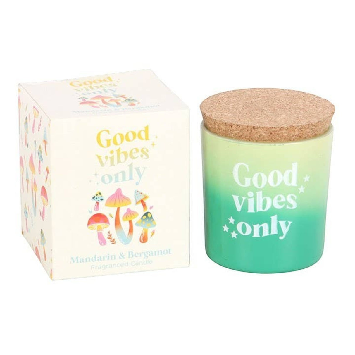 Something Different Good Vibes Only Mandarin & Bergamot Candle