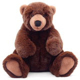 Uni Toys Brown Bear Mika 29cm Plush Toy