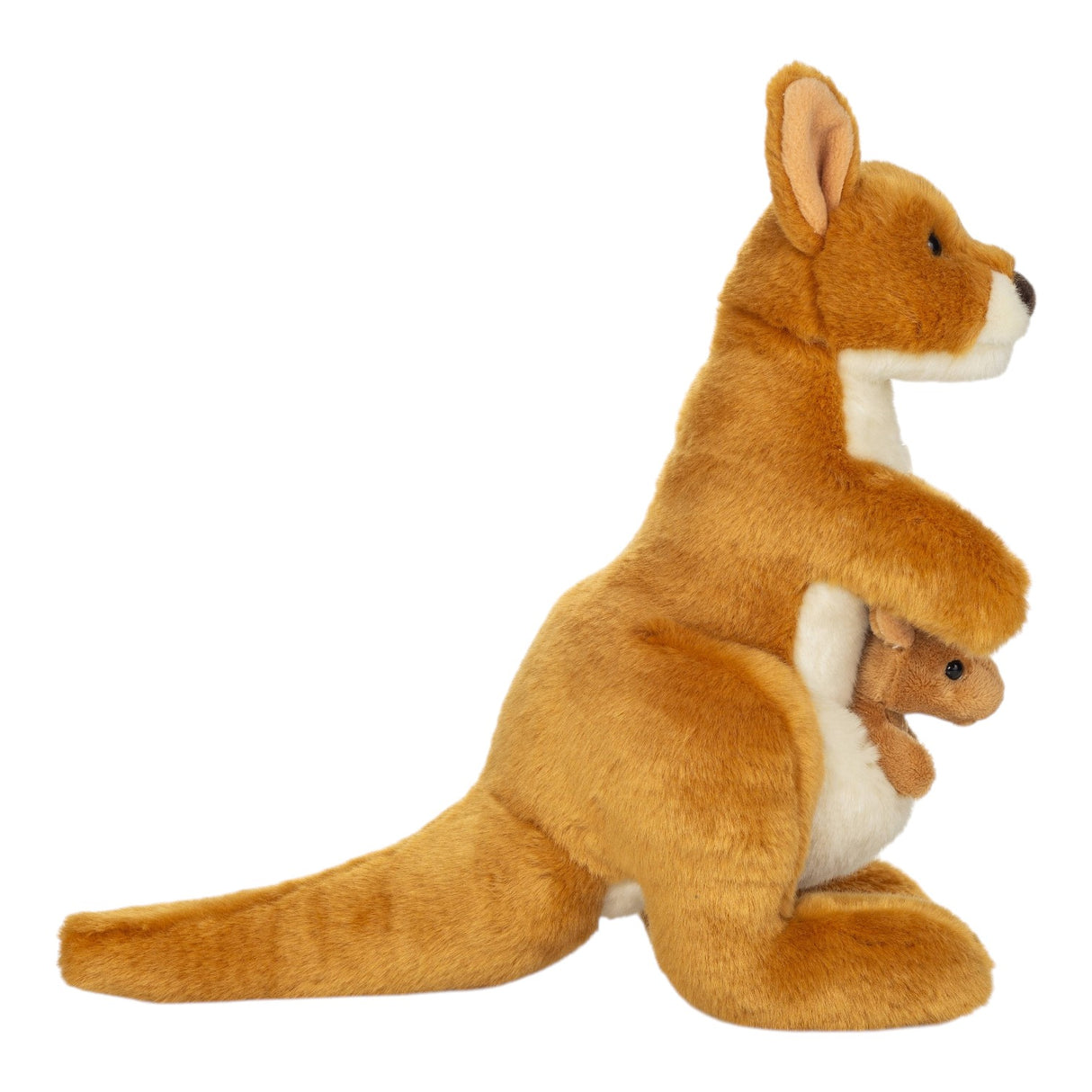 Teddy Hermann Kangaroo with Baby 30cm Plush To