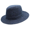 Heather Hats Denholm Harris Tweed Fedora