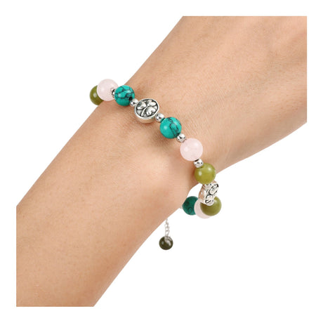 Celtic Ore Bracelet Metal Beads Tree  Marble