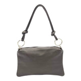 Suie Valentini Leather Handbag with Removable Strap
