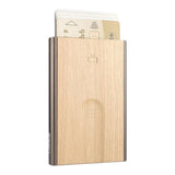 Slider Automatic Aluminum Card Holder
