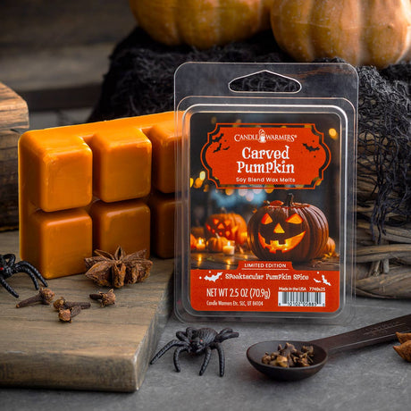Candle Warmers Carved Pumpkin Wax Melts