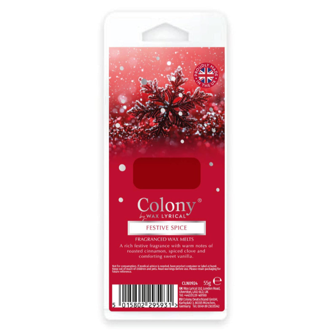 Colony Wax Melt Festive Spice