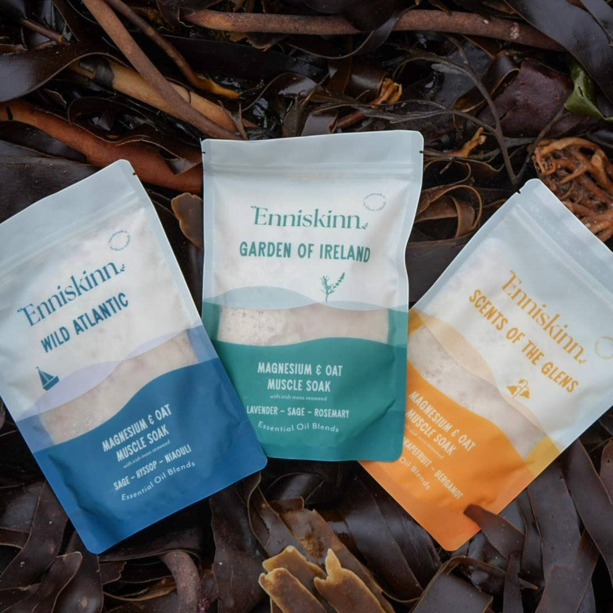 Enniskinn Scents of the Glens- Lemongrass Salt & Magnesium Muscle Soak