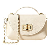 Nanabags Mini Bag in Hammered Leather