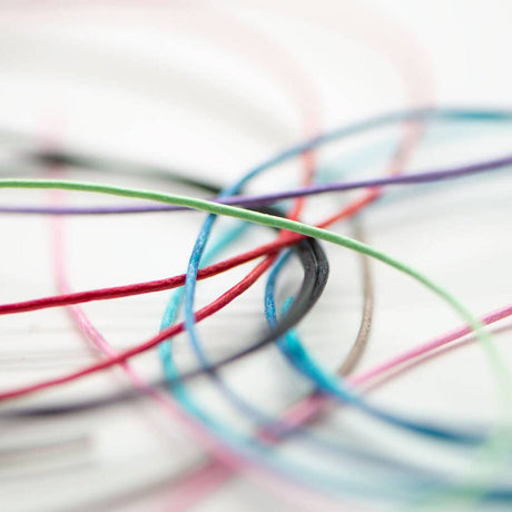 Talisman Silver Horseshoe Cord Bracelet