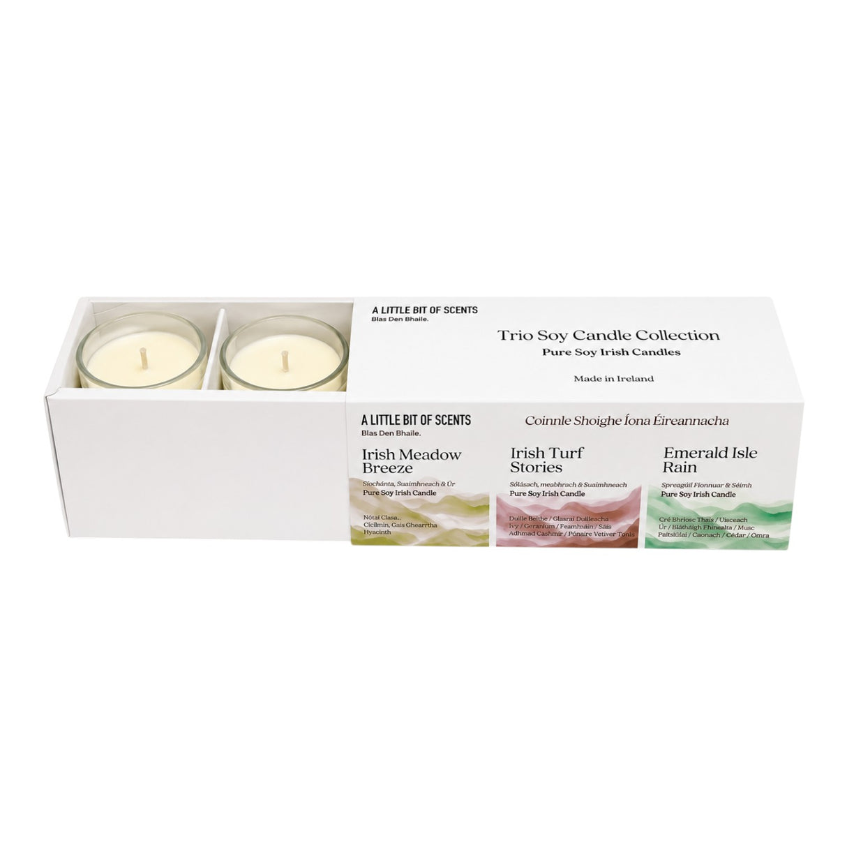 A Little Bit Of Scents Emerald Isle Trio Candle Set
