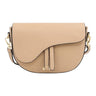 Nanabags Leather Saddle Crossbody Bag