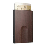 Slider Automatic Aluminum Card Holder