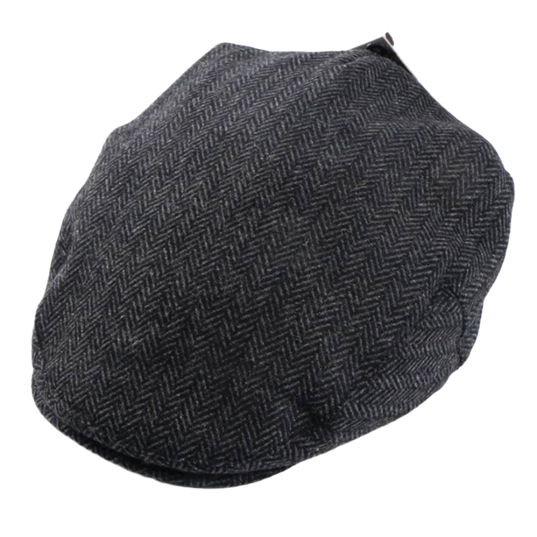 Boru Tweed Tweed Cap Grey Herringbone