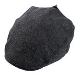 Boru Tweed Tweed Cap Grey Herringbone