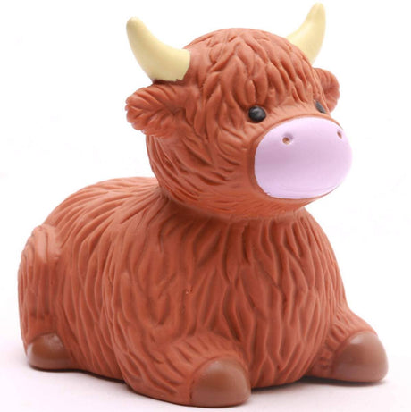 Duckshop Bathing Highland Cow