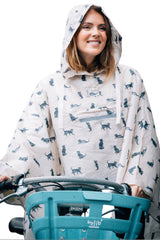 Ladies Rain Poncho