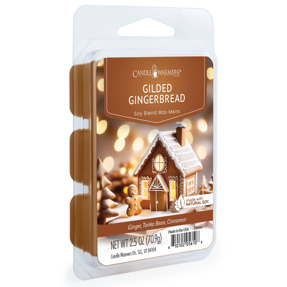 Candle Warmers Gilded Gingerbread Wax Melts
