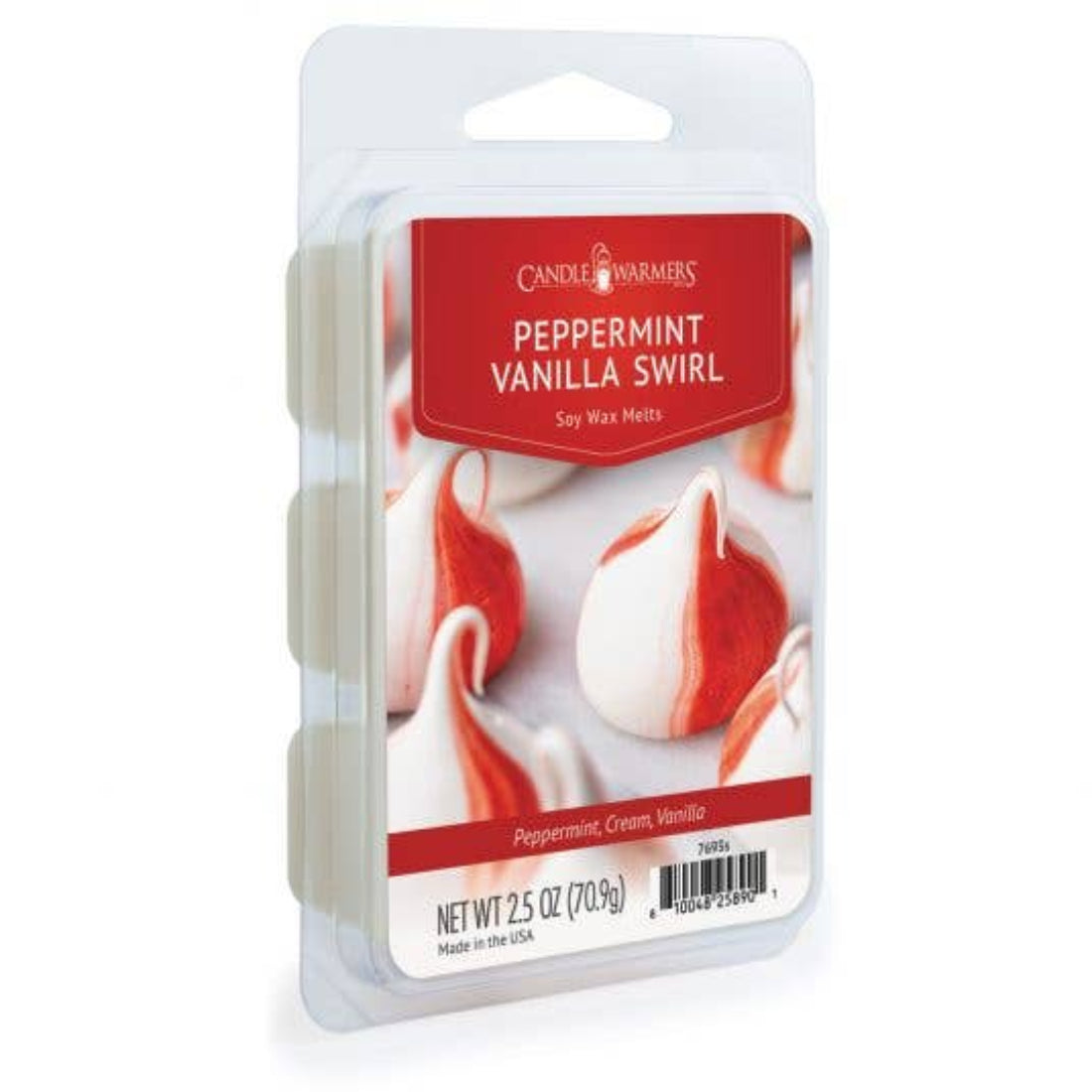 Candle Warmers Peppermint Vanilla Swirl Wax Melts