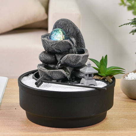 Zen Aroma Garden & Bogota Indoor Fountain