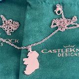 CastleKnock Designs Ireland Rose Gold Necklace
