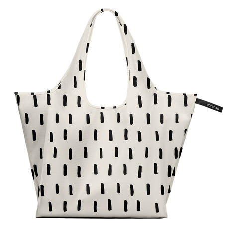 Notabag Foldable Tote - Black Brush