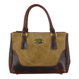 Grays 1922 Jodie Handbag Brown and Suede