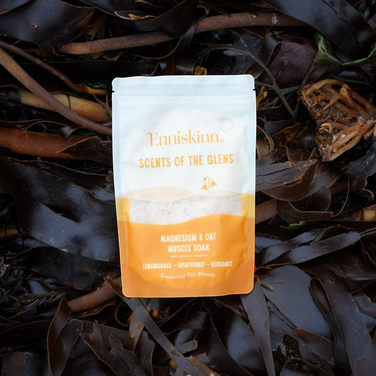 Enniskinn Scents of the Glens- Lemongrass Salt & Magnesium Muscle Soak