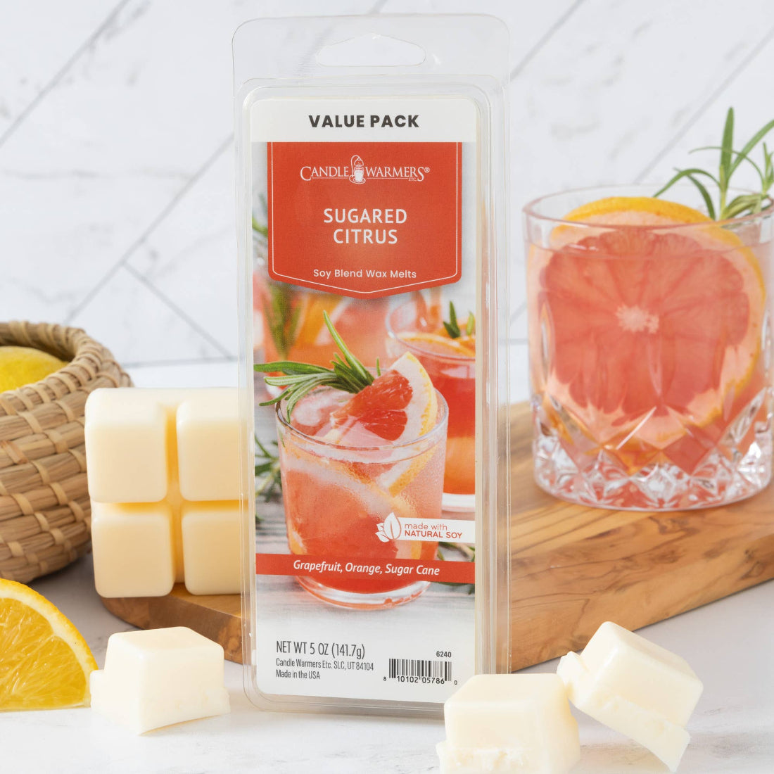Candle Warmers Sugared Citrus Wax Melt 140g
