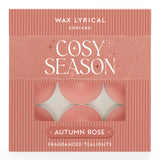 Wax Lyrical Cosy Season Autumn Rose Tealights