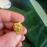 CastleKnock Designs Irish Harp Suit Pin - Gold