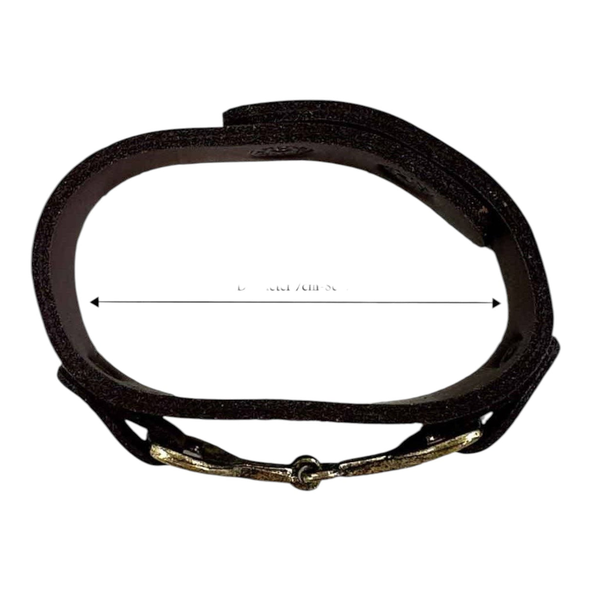 Grays 1922 Snaffle Bracelet Dark Brown