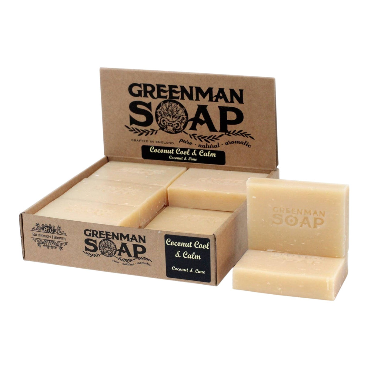 Greenman Soap 100g - Coconut Cool & Calm