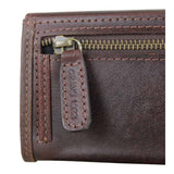 Grays 1922 Lily Snaffle Purse Leather Brown