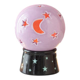 Something Different Crystal Ball Tealight and Incense Cone Holder