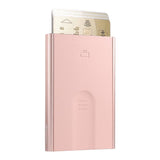 Slider Automatic Aluminum Card Holder
